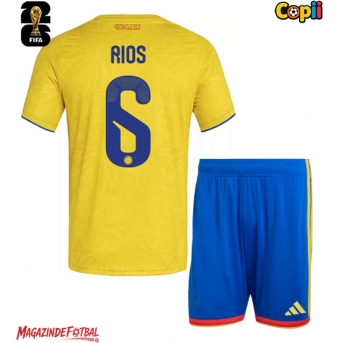 Columbia Richard Rios #6 Echipament de Fotbal Replică Mondial 2026 Copii Acasa (+ Șorturi)